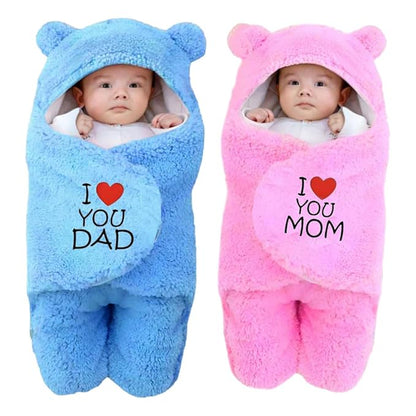 🍼 KIDDOSTORE™ Ultra-Soft Newborn Wearable Blanket  | 0–6 Months | For Baby Boys & Girls